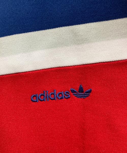 adidas（アディダス）adidas (アディダス) 70'sトラックジャケット レッド×ブルー サイズ:6の古着・服飾アイテム