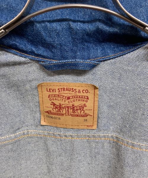 LEVI'S（リーバイス）LEVI'S (リーバイス) 90'sデニムジャケット インディゴ サイズ:38の古着・服飾アイテム
