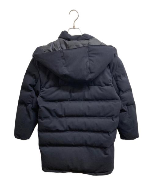 LACOSTE（ラコステ）LACOSTE (ラコステ) 鹿の子地ダウンコート ネイビー サイズ:38の古着・服飾アイテム
