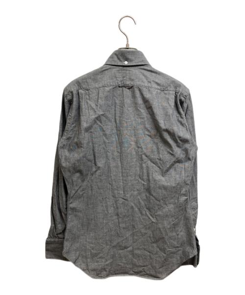 Thom Browne（トムブラウン）Thom Browne (トムブラウン) SUPREME (シュプリーム) ボタンダウンシャツ グレー サイズ:1の古着・服飾アイテム
