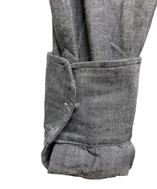 Thom Browne（トムブラウン）Thom Browne (トムブラウン) SUPREME (シュプリーム) ボタンダウンシャツ グレー サイズ:1の古着・服飾アイテム