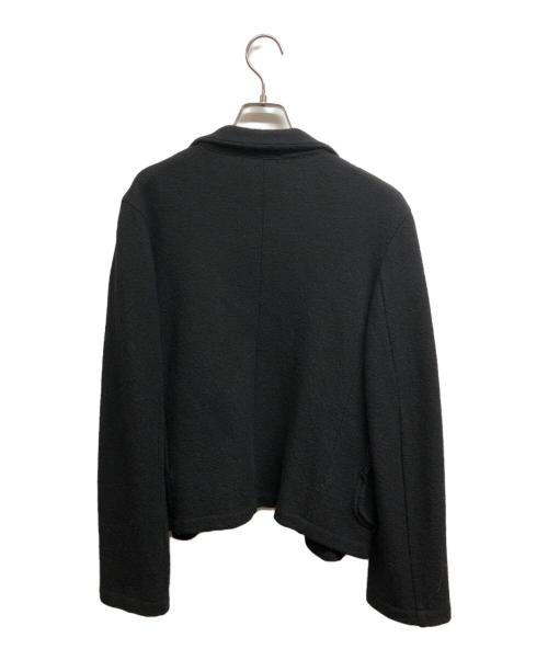 tricot COMME des GARCONS（トリココムデギャルソン）tricot COMME des GARCONS (トリココムデギャルソン) ビジュー装飾ニットジャケット ブラック サイズ:不明の古着・服飾アイテム