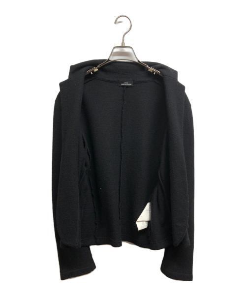 tricot COMME des GARCONS（トリココムデギャルソン）tricot COMME des GARCONS (トリココムデギャルソン) ビジュー装飾ニットジャケット ブラック サイズ:不明の古着・服飾アイテム