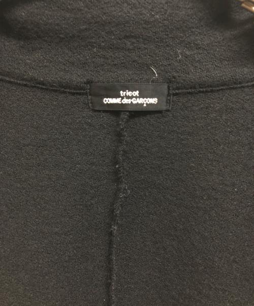 tricot COMME des GARCONS（トリココムデギャルソン）tricot COMME des GARCONS (トリココムデギャルソン) ビジュー装飾ニットジャケット ブラック サイズ:不明の古着・服飾アイテム