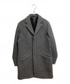 KNOTTノット）の古着「カシミヤ混ステンカラーコート」｜グレー