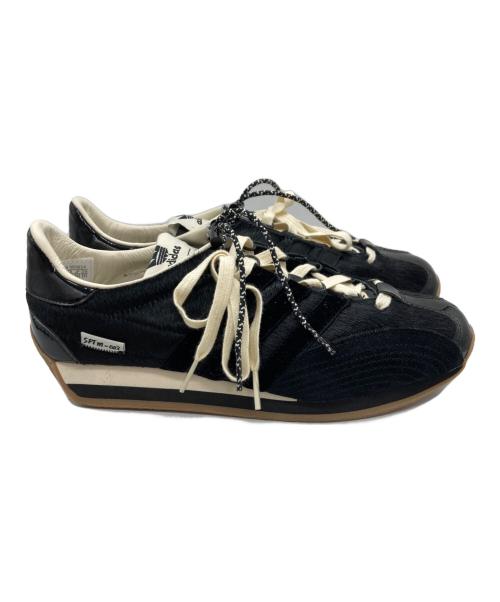 adidas（アディダス）adidas (アディダス) COUNTRY OG SFTM ローカットスニーカー ブラック サイズ:US8の古着・服飾アイテム