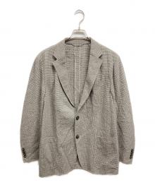 ERMENEGILDO ZEGNA（エルメネジルド・ゼニア）の古着「テーラードジャケット」｜ベージュ