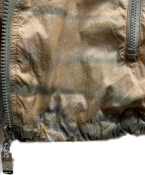 DIESEL（ディーゼル）DIESEL (ディーゼル) ナイロンジャケット ブラウン サイズ:Sの古着・服飾アイテム