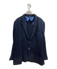 BROOKS BROTHERS（ブルックスブラザーズ）の古着「ジャージーテーラードジャケット」｜ネイビー