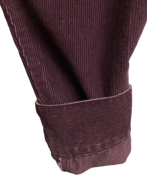 stussy（ステューシー）stussy (ステューシー) コーデュロイカバーオール ワインレッド サイズ:Mの古着・服飾アイテム