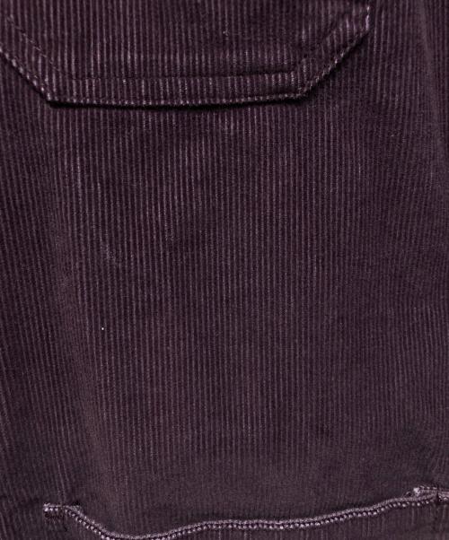 stussy（ステューシー）stussy (ステューシー) コーデュロイカバーオール ワインレッド サイズ:Mの古着・服飾アイテム