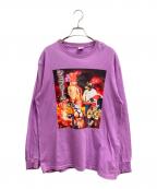 SUPREME×Sekintani La Norihiroシュプリーム×セキンタニ ラ ノリヒロ）の古着「ロングスリーブTシャツ」｜パープル