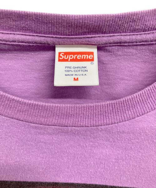 SUPREME（シュプリーム）SUPREME (シュプリーム) Sekintani La Norihiro (セキンタニ ラ ノリヒロ) ロングスリーブTシャツ パープル サイズ:Mの古着・服飾アイテム