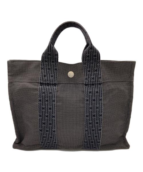 HERMES（エルメス）HERMES (エルメス) エールラインPMトートバッグ グレーの古着・服飾アイテム