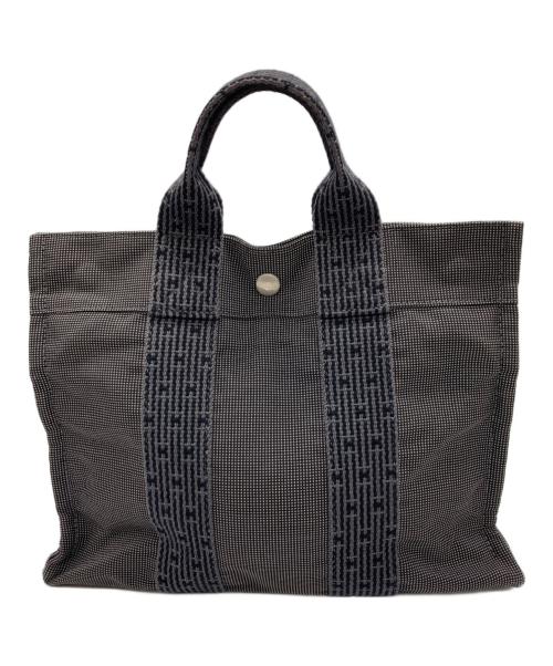 HERMES（エルメス）HERMES (エルメス) エールラインPMトートバッグ グレーの古着・服飾アイテム