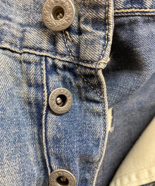 POLO RALPH LAUREN（ポロ・ラルフローレン）POLO RALPH LAUREN (ポロ・ラルフローレン) ダメージ加工デニムパンツ インディゴ サイズ:76cm (W30)の古着・服飾アイテム