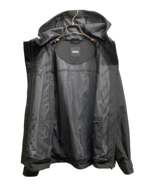 BOSS（ボス）BOSS (ボス) GORE-TEXR waterproof windbreaker jacket with inner zipped pocket ブラック サイズ:Sの古着・服飾アイテム