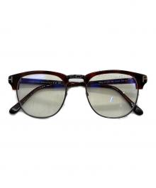 TOM FORD（トムフォード）の古着「サーモントタイプ ボストンウエリントン眼鏡フレーム」｜ブラウン