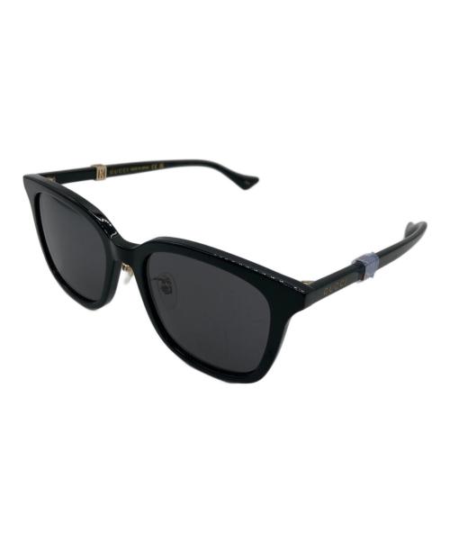 GUCCI（グッチ）GUCCI (グッチ) サングラス(アジアンフィット) ブラック サイズ:54□19-150の古着・服飾アイテム