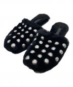 ALEXANDER WANGアレキサンダー・ワン）の古着「スタッズファーミュール」｜ブラック