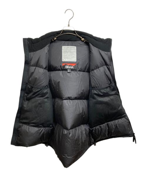 NANGA（ナンガ）NANGA (ナンガ) ダウンベスト ブラック サイズ:Lの古着・服飾アイテム