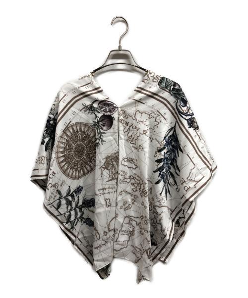 Ameri（アメリ）AMERI (アメリ) MANY WAY JENNIFER SCARF TOP/AMERIブラウス ホワイト サイズ:FREEの古着・服飾アイテム