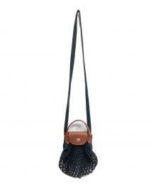 LONGCHAMP（ロンシャン）の古着「プリアージュフィレ」｜ブラック