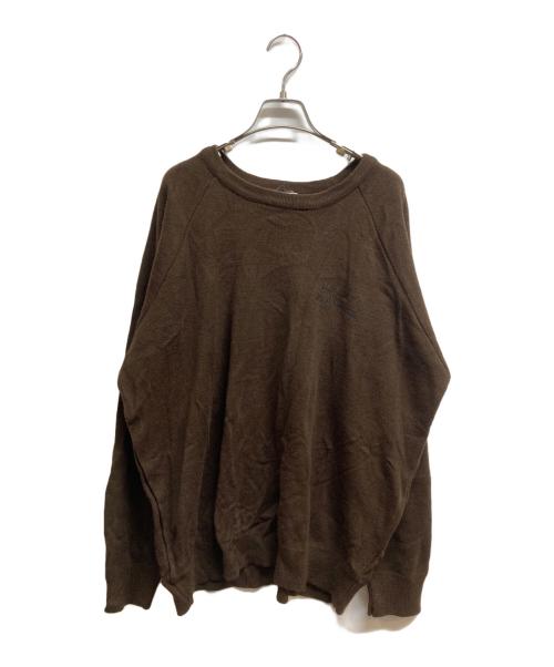 The Ennoy Professional（ザ エンノイ プロフェッショナル）The Ennoy Professional (ザ エンノイ プロフェッショナル) KIRK ROUND NECK PULLOVER ブラウン サイズ:Lの古着・服飾アイテム