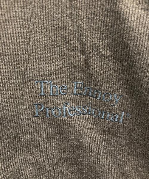 The Ennoy Professional（ザ エンノイ プロフェッショナル）The Ennoy Professional (ザ エンノイ プロフェッショナル) KIRK ROUND NECK PULLOVER ブラウン サイズ:Lの古着・服飾アイテム