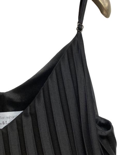 christian wijnants（クリスチャン ワイナンツ）christian wijnants (クリスチャン ワイナンツ) キャミソールドレス ブラック サイズ:34の古着・服飾アイテム
