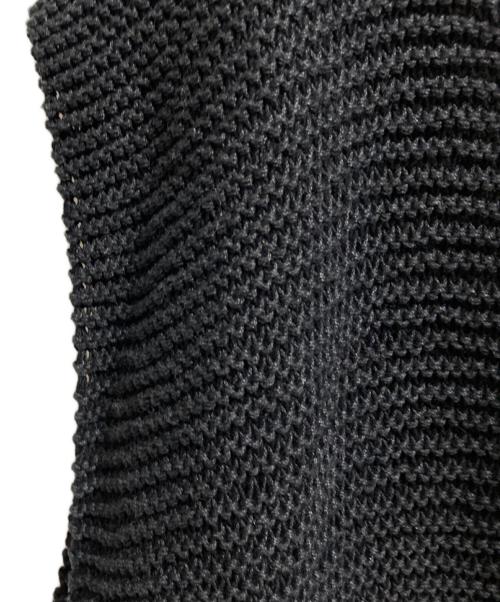 MAYDI（マイディ）MAYDI (マイディ) ニットベスト ブラック サイズ:Freeの古着・服飾アイテム