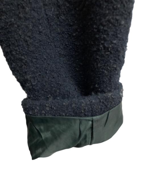 SLOBE IENA（スローブ イエナ）SLOBE IENA (スローブ イエナ) ダブルループビッグラペルショートコート ネイビー サイズ:Freeの古着・服飾アイテム