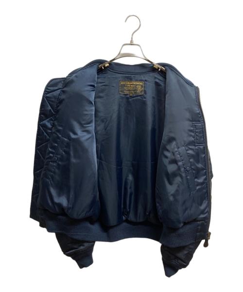 TED COMPANY（テッドカンパニー）TED COMPANY (テッドカンパニー) MA-1フライトジャケット ネイビー サイズ:42の古着・服飾アイテム