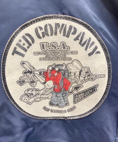 TED COMPANY（テッドカンパニー）TED COMPANY (テッドカンパニー) MA-1フライトジャケット ネイビー サイズ:42の古着・服飾アイテム
