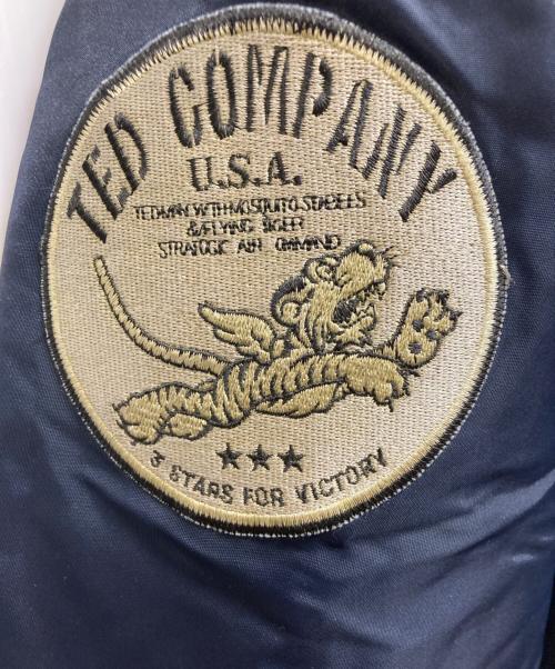 TED COMPANY（テッドカンパニー）TED COMPANY (テッドカンパニー) MA-1フライトジャケット ネイビー サイズ:42の古着・服飾アイテム