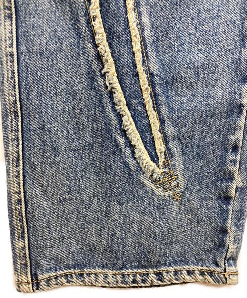 THUG CLUB（サグ クラブ）THUG CLUB (サグ クラブ) トライバルデニムパンツ インディゴ サイズ:2の古着・服飾アイテム