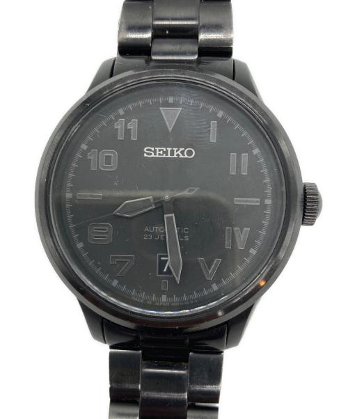 SEIKO（セイコー）SEIKO (セイコー) nano・universe (ナノ・ユニバース) リストウォッチ ブラックの古着・服飾アイテム
