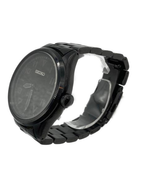 SEIKO（セイコー）SEIKO (セイコー) nano・universe (ナノ・ユニバース) リストウォッチ ブラックの古着・服飾アイテム