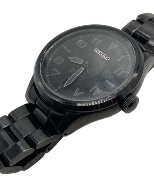 SEIKO（セイコー）SEIKO (セイコー) nano・universe (ナノ・ユニバース) リストウォッチ ブラックの古着・服飾アイテム