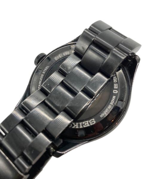 SEIKO（セイコー）SEIKO (セイコー) nano・universe (ナノ・ユニバース) リストウォッチ ブラックの古着・服飾アイテム