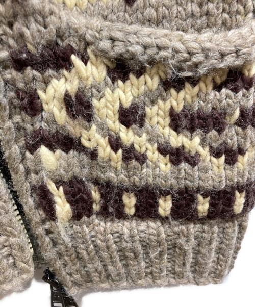 MONCLER（モンクレール）MONCLER (モンクレール) MAGLIONE TRICOT CARDIGAN ブラウン サイズ:Sの古着・服飾アイテム