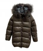 DUVETICAデュベティカ）の古着「ダウンファーコート」｜ブラウン