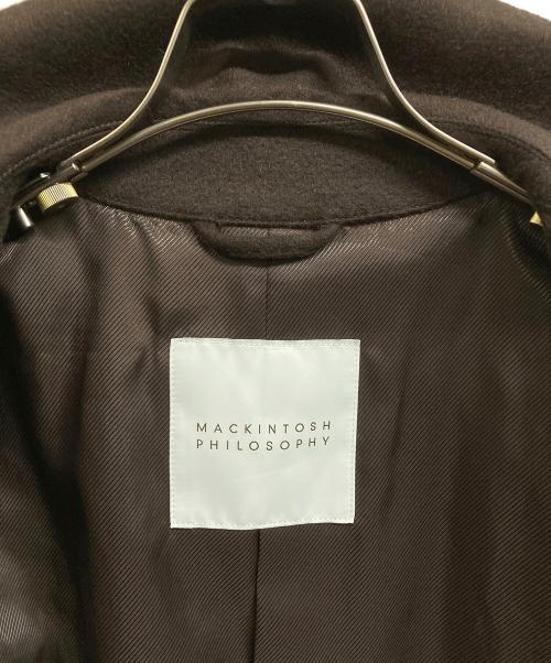 MACKINTOSH PHILOSOPHY（マッキントッシュ フィロソフィー）MACKINTOSH PHILOSOPHY (マッキントッシュ フィロソフィー) ショートビーバー WELLINGTON ブラウン サイズ:36の古着・服飾アイテム
