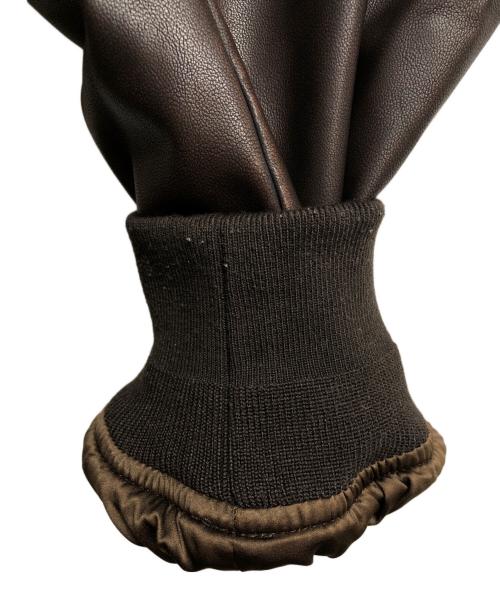 SLY（スライ）SLY (スライ) LEATHER CROP ブラウン サイズ:2の古着・服飾アイテム