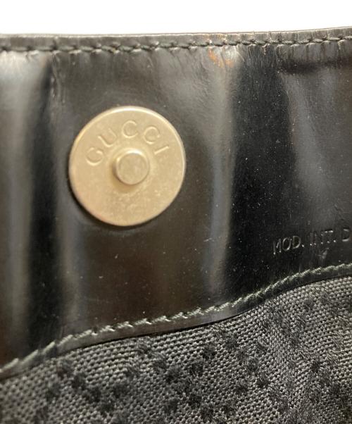 GUCCI（グッチ）GUCCI (グッチ) バンブーハンドバッグ ブラックの古着・服飾アイテム