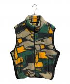 stussyステューシー）の古着「Block Sherpa Vest」｜マルチカラー