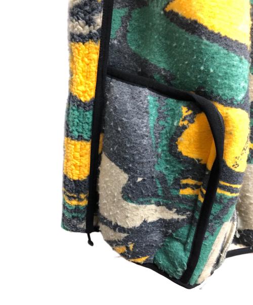 stussy（ステューシー）stussy (ステューシー) Block Sherpa Vest マルチカラー サイズ:Lの古着・服飾アイテム