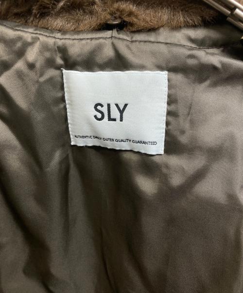 SLY（スライ）SLY (スライ) VINTAGE F／LEATHER S／ブルゾン ブラック サイズ:Freeの古着・服飾アイテム