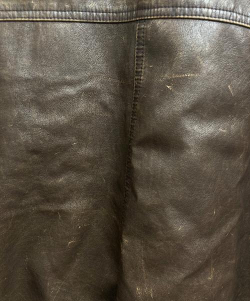 SLY（スライ）SLY (スライ) VINTAGE F／LEATHER S／ブルゾン ブラック サイズ:Freeの古着・服飾アイテム