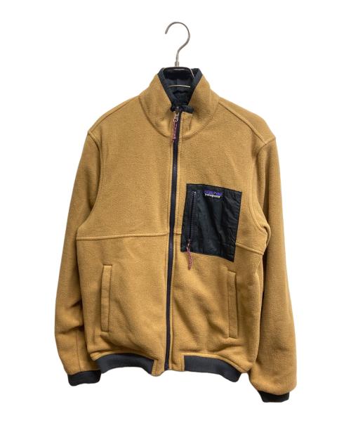 Patagonia（パタゴニア）Patagonia (パタゴニア) メンズ・リバーシブル・シェルド・マイクロディニ・ジャケット ブラック×ベージュ サイズ:不明の古着・服飾アイテム